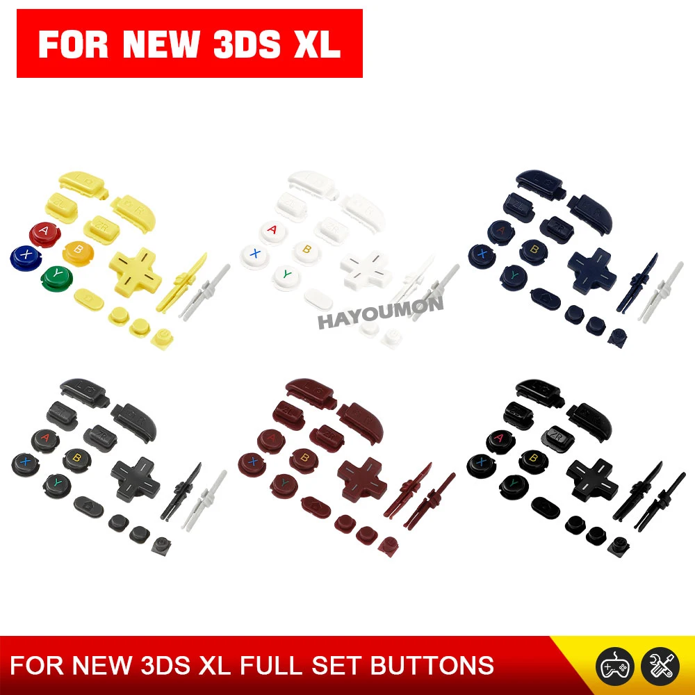 Gaming Console Buttons - NEW 3DS XL/LL용 ABXY 버튼, D-패드,