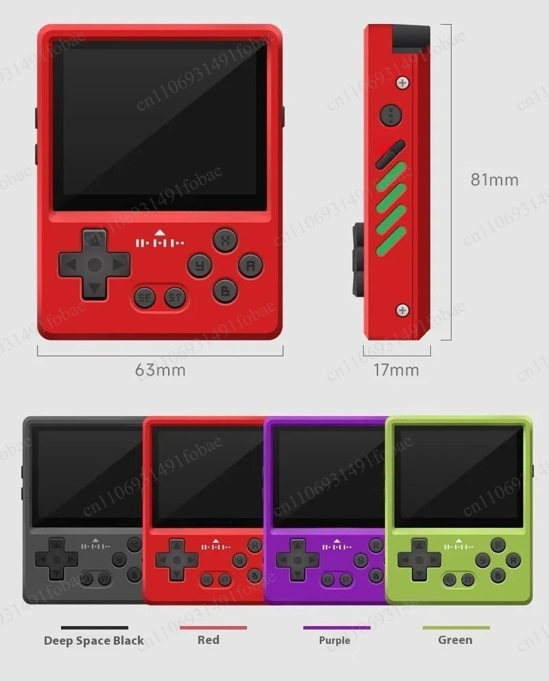 Gaming Console All - 올메탈 CNC 레트로 휴대용 게임 콘솔
