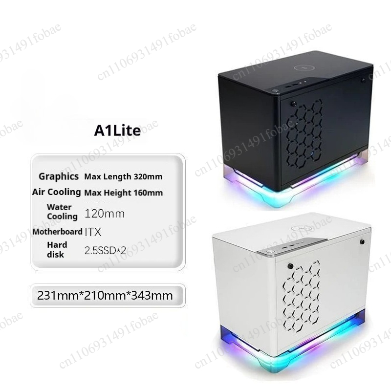Gaming Console In - A1 Lite ITX 미니 케이스, 320mm