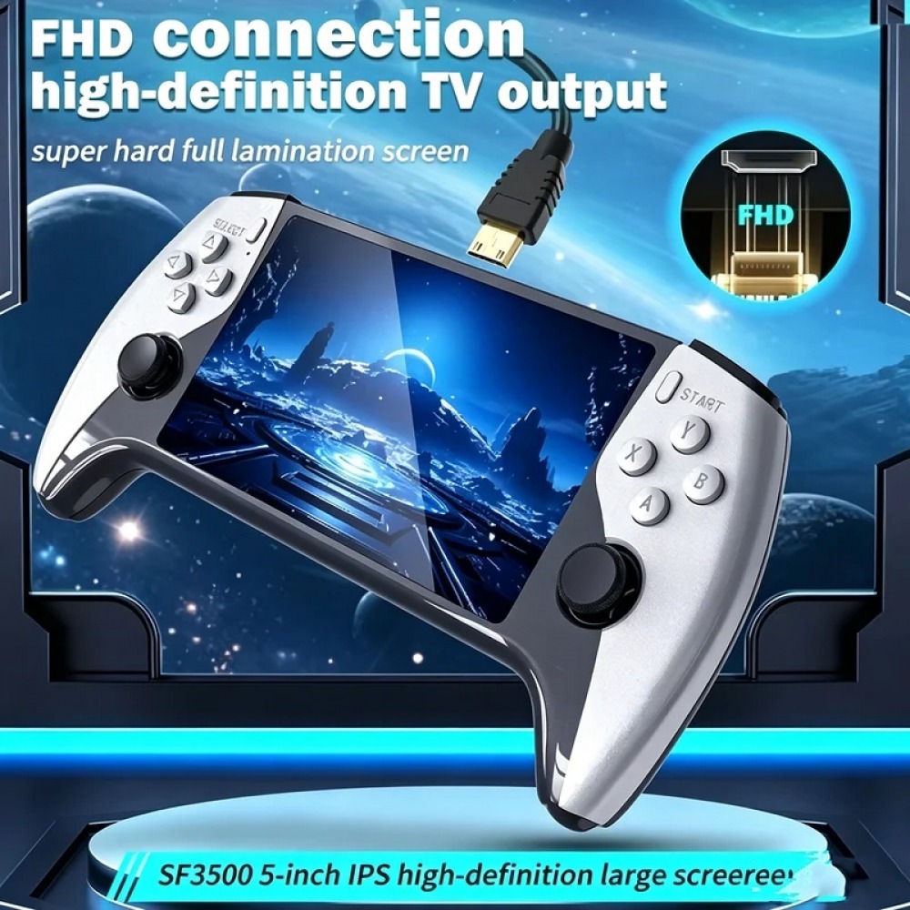 Gaming Console Buttons - SF3500 5인치 휴대용 게임 콘솔 (PS1,