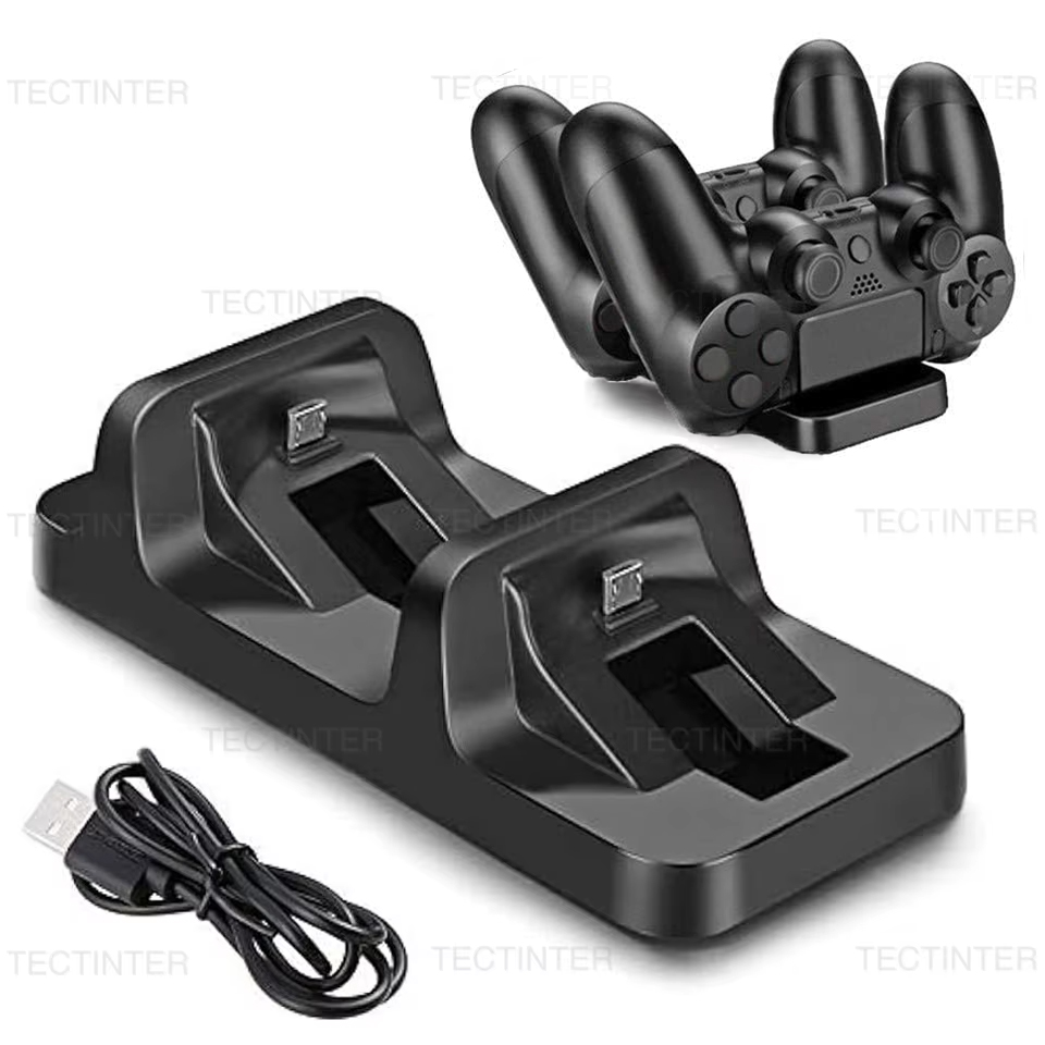 PS4 컨트롤러용 듀얼 충전기 도킹 스테이션, 소니 플 - Gaming Console Tv 리뷰 및 가격