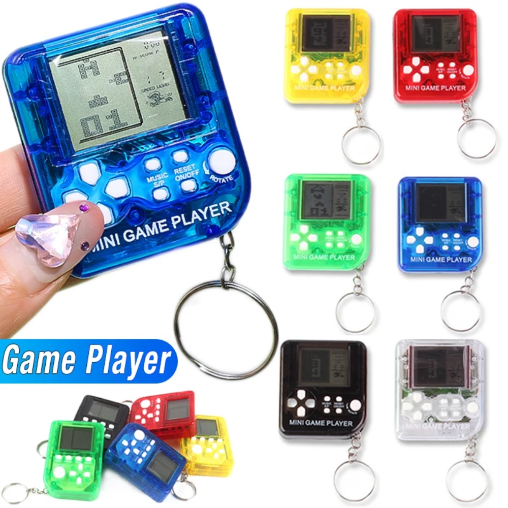 휴대용 미니 핸드헬드 게임 플레이어 클래식 전자 게임  - Gaming Console Keychain 리뷰 및 가격
