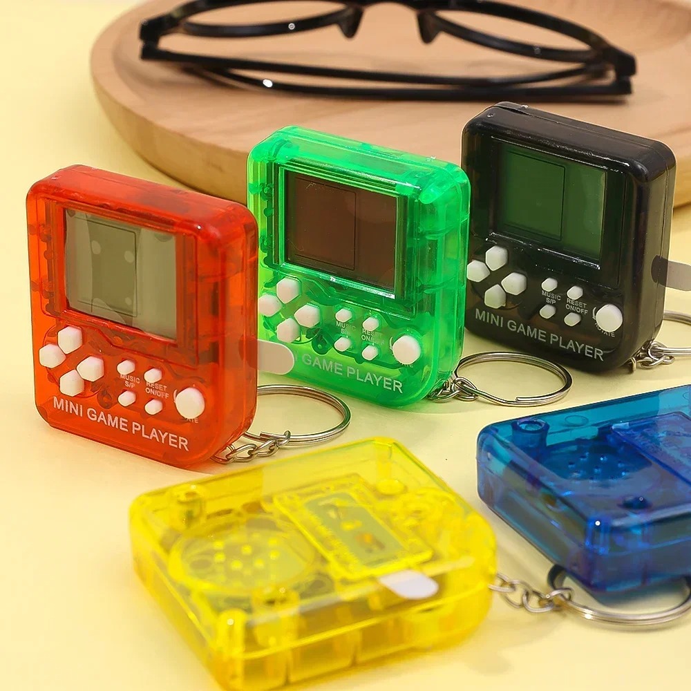 휴대용 미니 핸드헬드 게임 플레이어 클래식 전자 게임  - Gaming Console Keychain 리뷰 및 가격