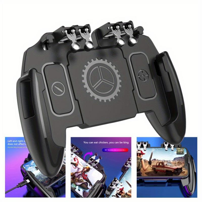 모바일 폰 그립 홀더 6 손가락 게임용 쿨링 게임패드  - Gaming Console For Phone 리뷰 및 가격