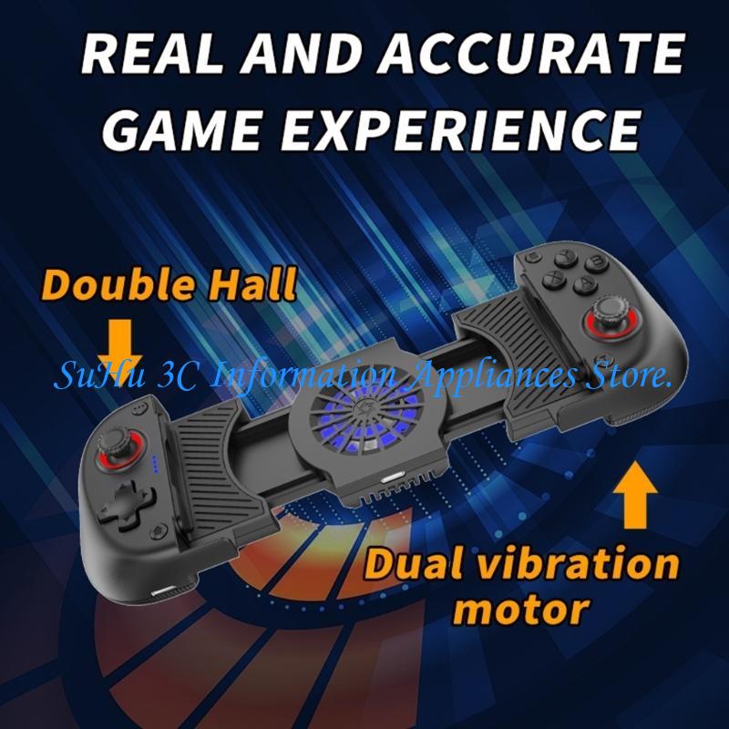 전화 게임패드 이중 진동 모터 홀 효과 조이스틱 신축성 - Gaming Console For Phone 리뷰 및 가격
