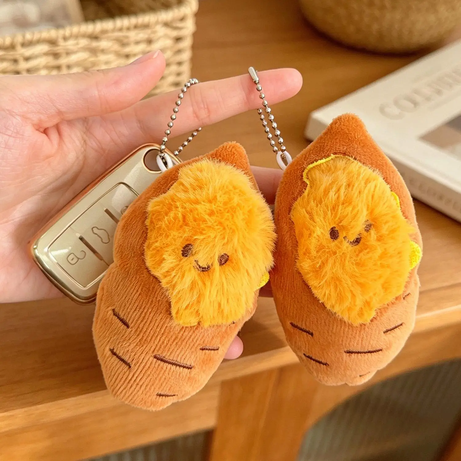 1/5개 세트, 분리 가능한 모조 고구마 키링, 창의적 - Gaming Console Keychain 리뷰 및 가격